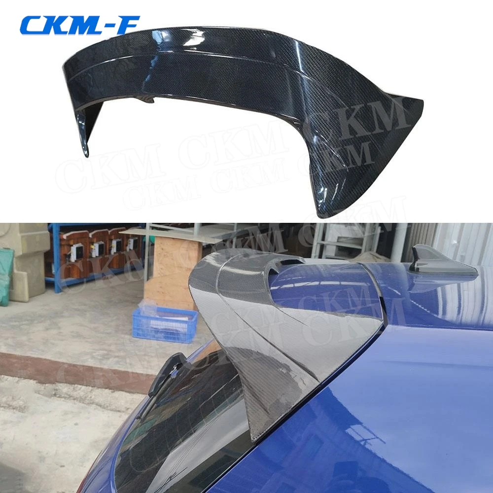 Carbon Fiber For Volkswagen VW Golf 8 MK8 VIII PRO R Rline 2020+ Roof Spoiler Rear Trunk Windshield Wing Car Accessories