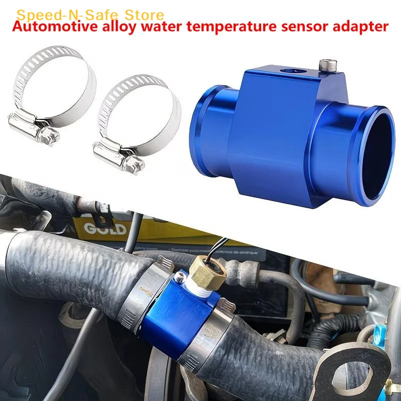 Universal 32mm Water Temperature Sensor Adapter for Automotive Coolant System Engine Temperature Detecting