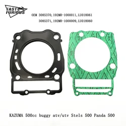 KAZUMA-Junta de bloque de cilindro, piezas y accesorios para ATVs, kzm, 500cc, 192MR-1000011, LU018061, buggy atv/utv