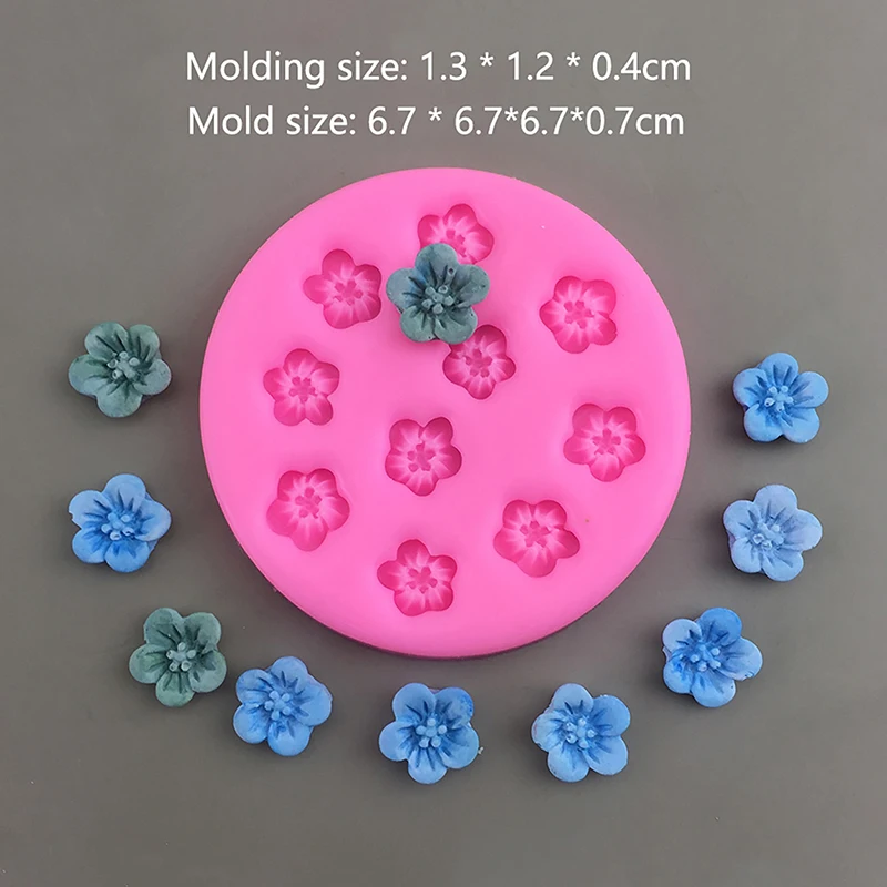 3D Silicone Chrysanthemum Sunflower Flowers Chocolate Party Cake Decoration DIY Sunflower Baking Tools Fondant Mold for Kitchen