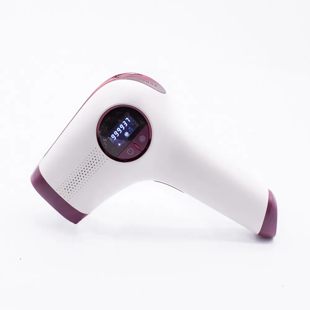 IPL เลเซอร์กำจัดขน Freezing Point ถาวรกำจัดขนไม่เจ็บปวดเครื่องกำจัดขน999900กะพริบ Pulses Light Body Remover