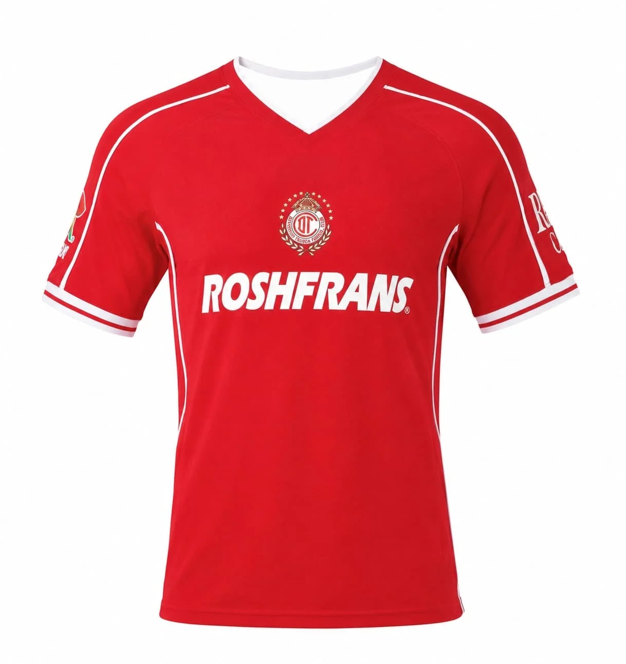 2026 Neues Deportivo Toluca Fußball-T-Shirt – Heim- und Auswärtstrikots der Saison 26/27 – Atmungsaktives Unisex-Sportfan-Oberteil – Familien-Set – Detail 4