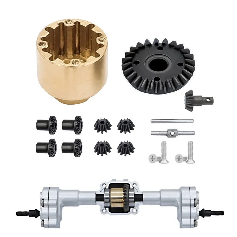 

Металлические дифференциальные шестерни для FMS 1/24 FCX24 и 1/18 FCX18 LC80, запчасти для тюнинга радиоуправляемых краулеров, аксессуары для замены трансмиссии