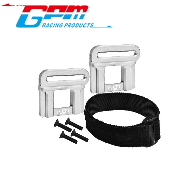 GPM TS0126 7075 ALLOY RETAINER, BATTERY HOLD-DOWN FOR TRAXXAS 1/8 6S MAXX SLASH / SLEDGE RC Upgrade