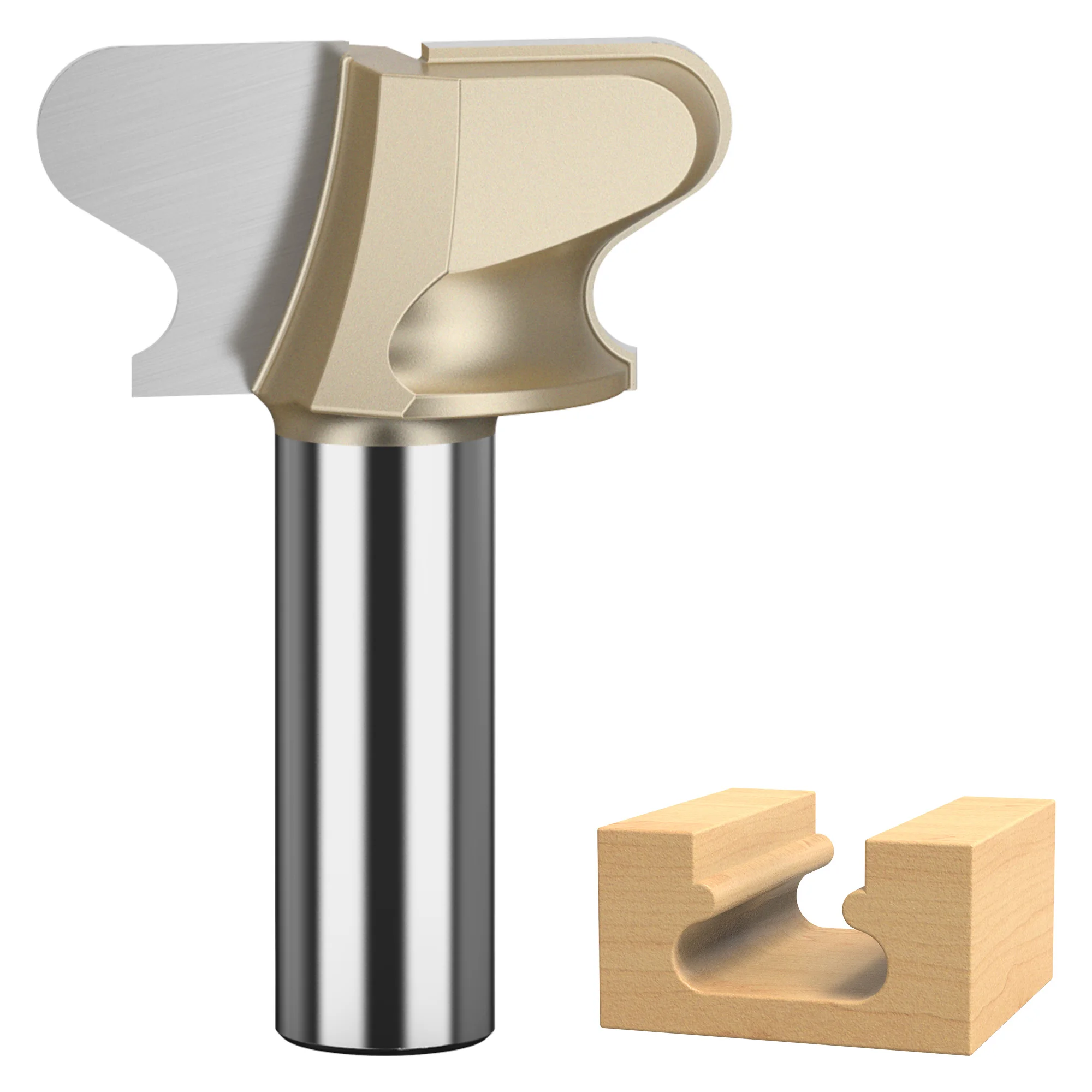 

HUHAO Деревообрабатывающий фрезерный станок для ящика/дверной ручки, долбежный фрезерный станок с хвостовиком 1/2, двойная дуга, нож для ногтей, деревообрабатывающие инструменты