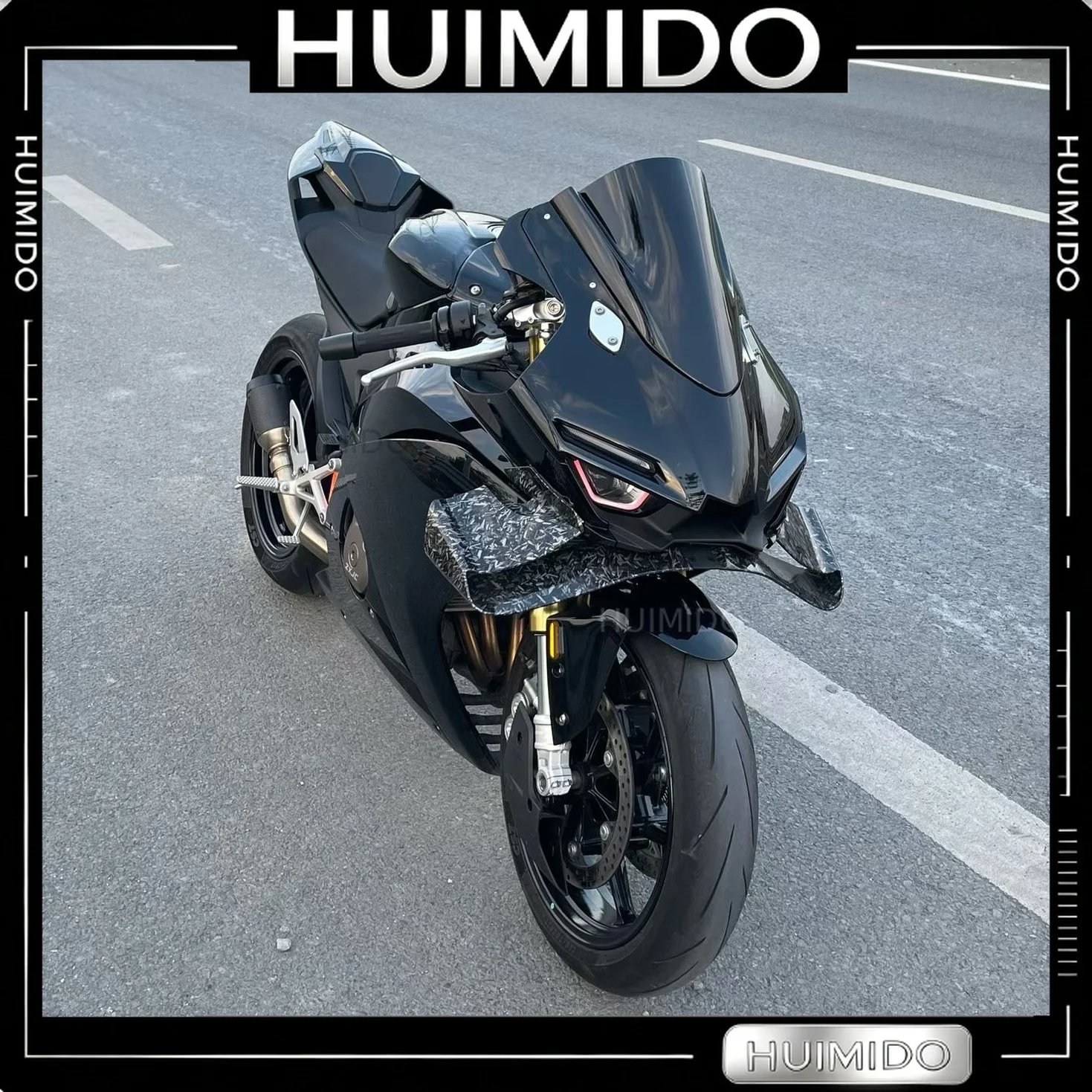 FOR applicable Zhang Xue 500RR modified competitive windshield widened R1 windshield