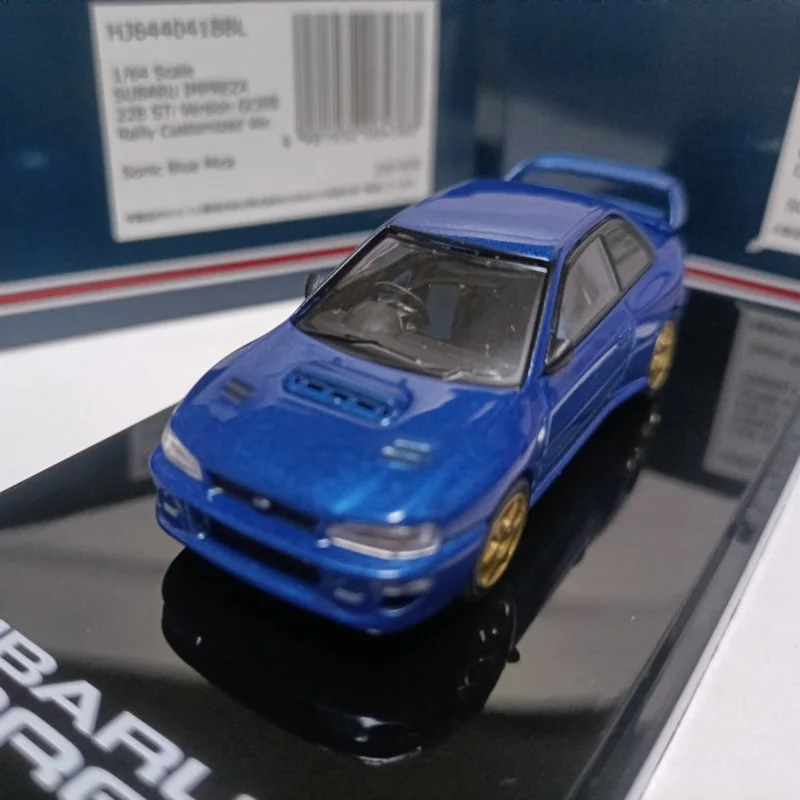 1:64 Scale Subaru STi 22B GC8 Alloy Car Model