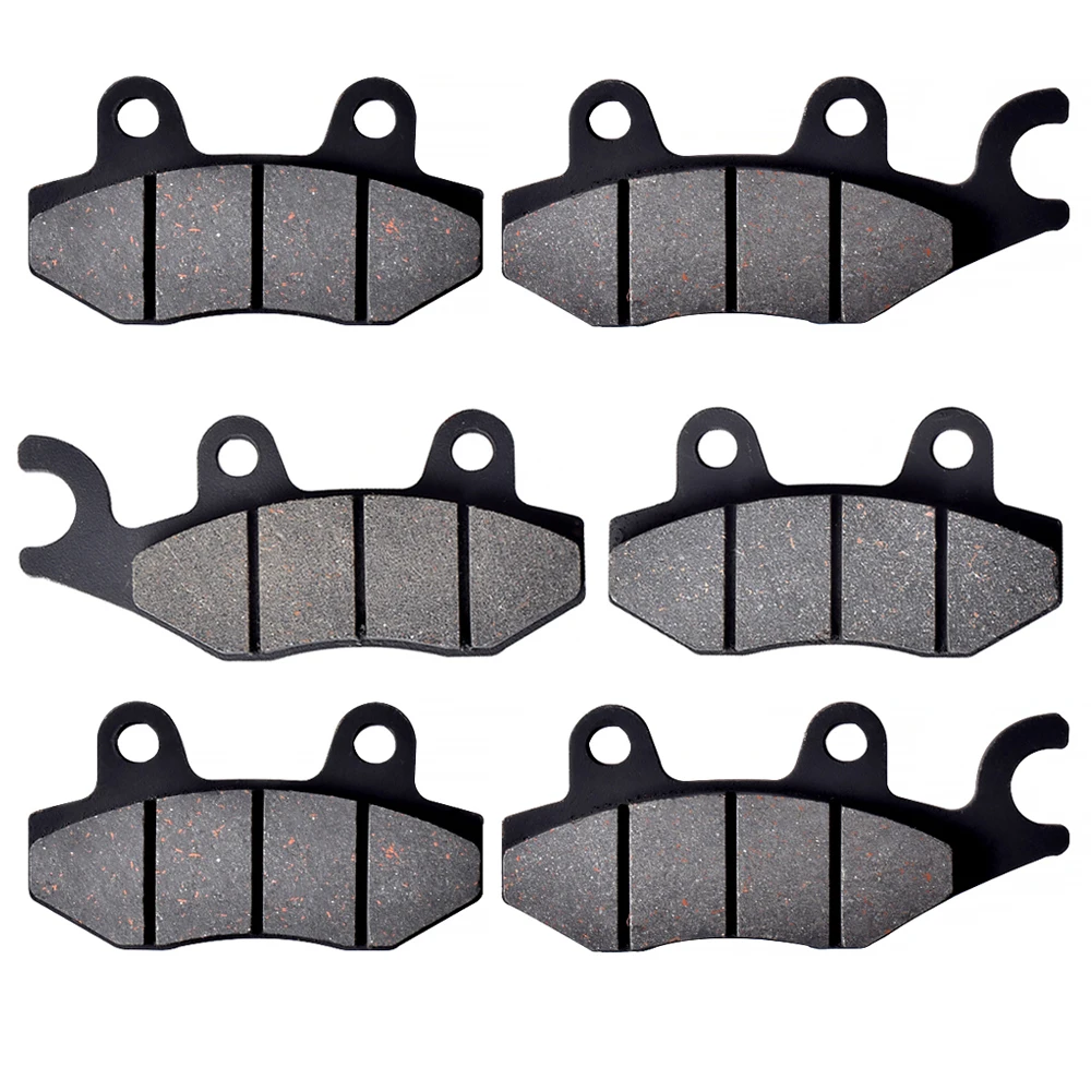 Motorcycle Brake Pads Disks Rear and Front  For HYOSUNG MS3 125cc 2006-2015 250 I 2007-2009  250 2006-2015