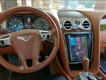 9,7-calowy ekran dotykowy IPS dla Bentley Continental 2005-2012 ze sterowaniem głosowym Carplay Android Dash Navigation Auto Radio