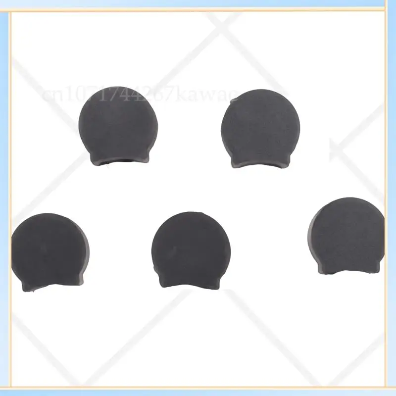 

-A16I 5PCS Clarinet Hardware Clarinet Thumb Rest Cushion Protector Soft Rubber Clarinet Thumb Protector, Black