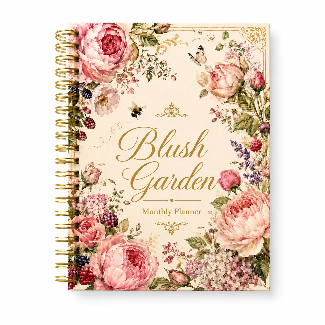 Elegante Bloemige Maandplanner - Garden Journal Planner recensie en prijs
