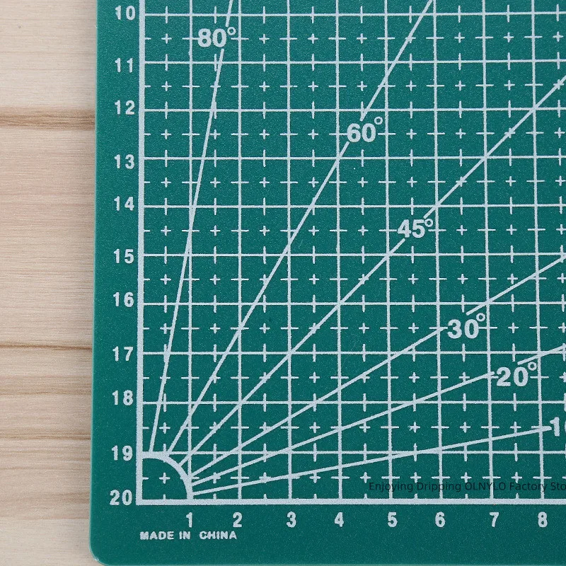 1pcs PVC Cutting Mat Workbench Patchwork Cut Pad Sewing Manual DIY Knife Engraving Leather Cutting Board Single Side Underlay