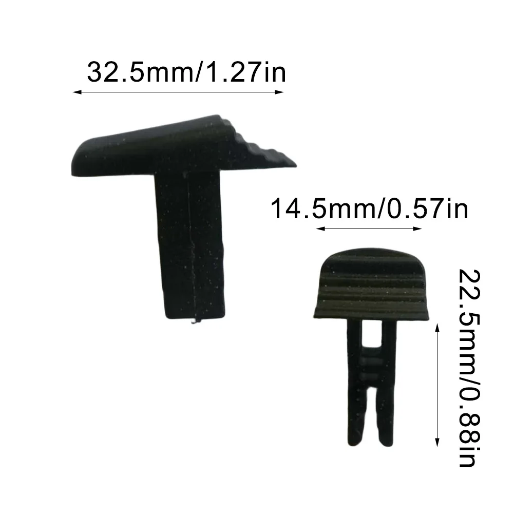 Replacement Pack of 10 Plastic Switch Buttons for Telescopic Ladder Locks Compatible with Most Extension Ladder Designs