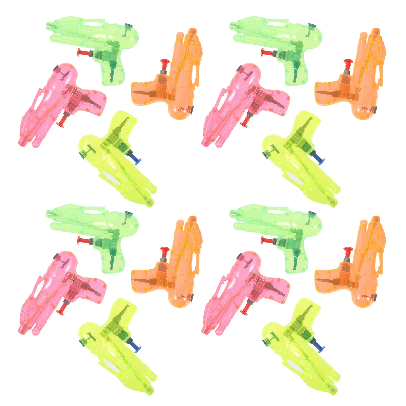 

20Pcs Mini Water Shooting Cartoon Small Outdoor Pool Beach Summer Kids Interactive Water Sprayer Fun Children Supply Game