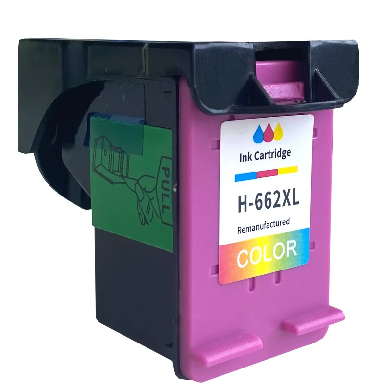 Cartucho de tinta Compatible con impresora HP662, 662XL, Deskjet Advantage 1014, 1015, 1016, 1018, 1515, 1516, 1518, 2510, 2515, 2516