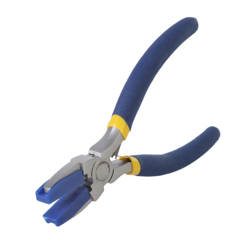 Flat Nose Pliers with Plastic Tip and 2Pairs Additional for Secure Grip In Electronics and Crafts