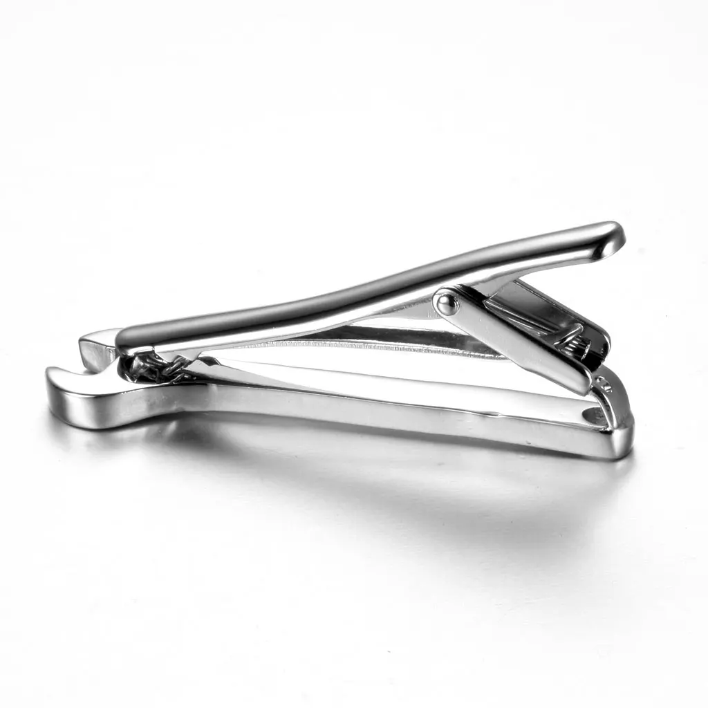 Novelty Wrench Shape Tie Clip Holder Clasp Bar Pin Wedding Mens Accessories