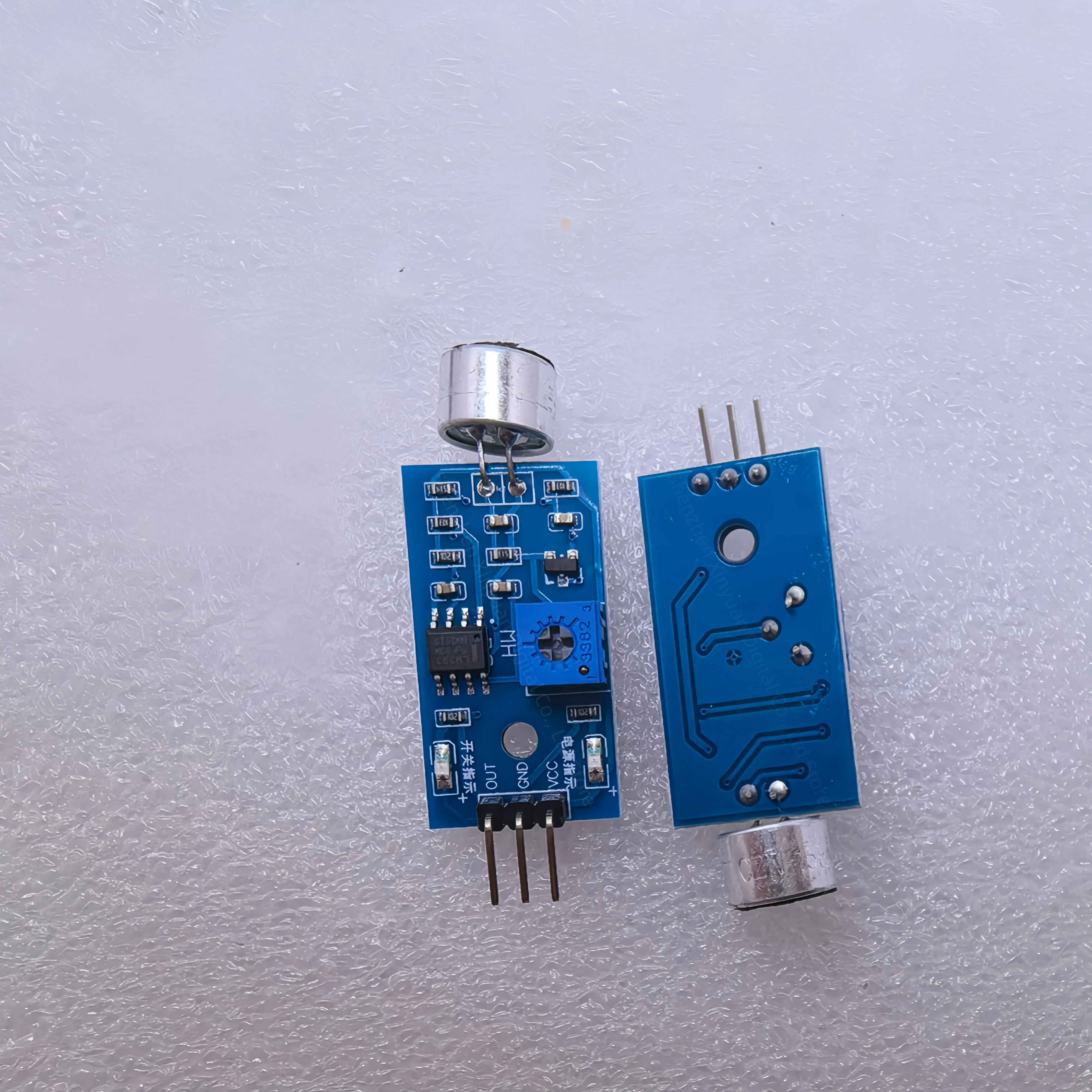 LM393 Voice Controlled Switch Board Analog Sound Sensor Whistle Module for AI Development - Electronic Sound Detection Equipment