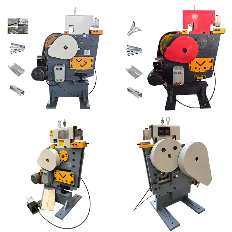 for Multifunctional High End Ironworking Combination Punching and Shearing Machine Angle Electric Cutting Machine