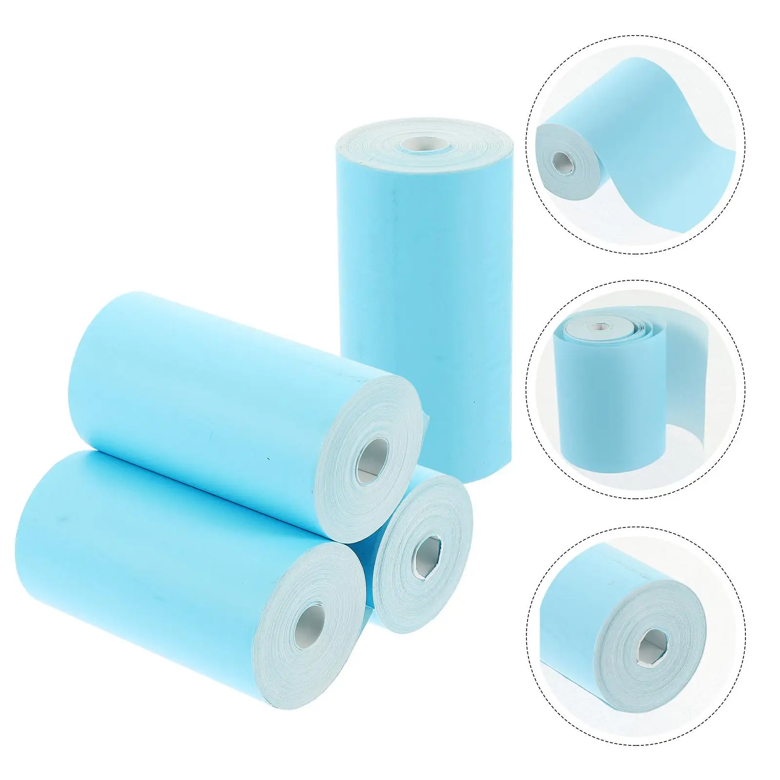 4 Rolls Thermal Paper Printing Receipt Cash Multipurpose Printer Papers Sticker