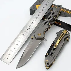 Multi-function pocket knife, suitable for camping, barbecue, hiking wilderness, high hardness, sharp and durable folding knife