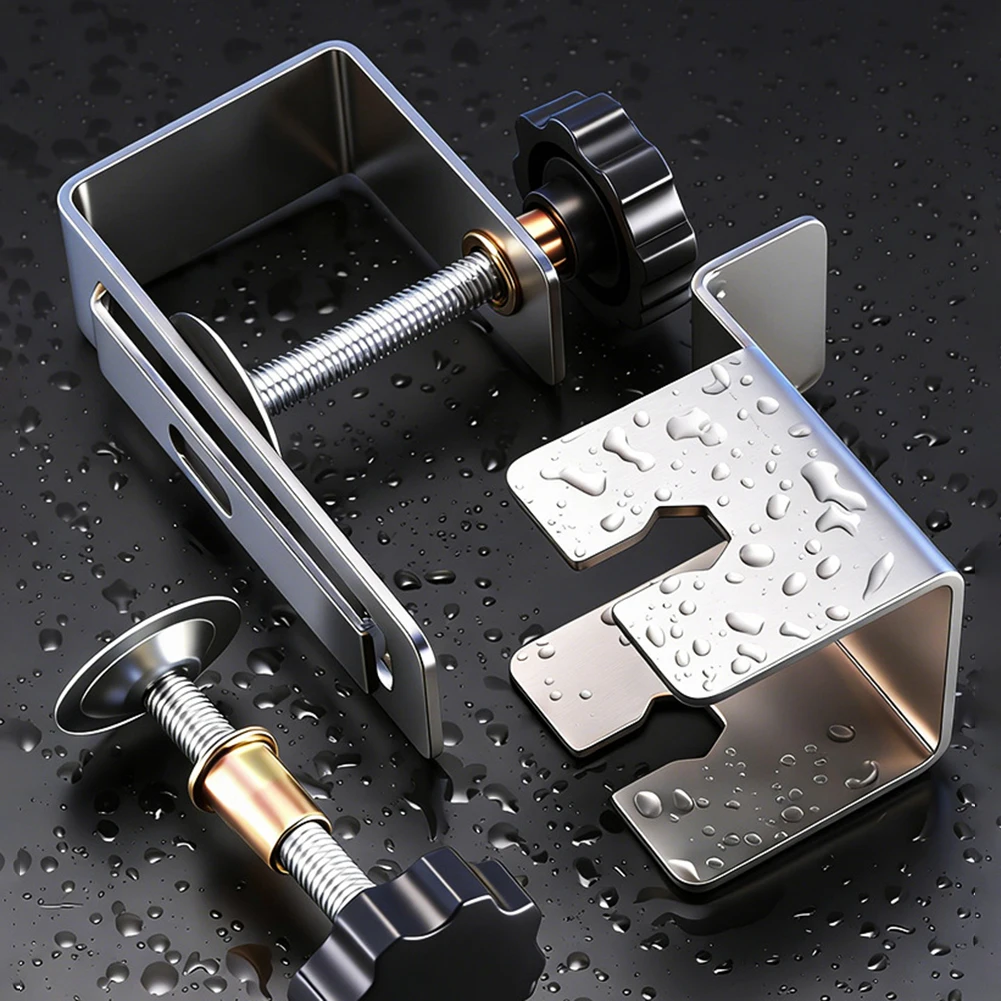 Cabinet Drawer Front Installation Tool for Woodworkers to Lock Panels in Place Before Final Fastening and Adjustment