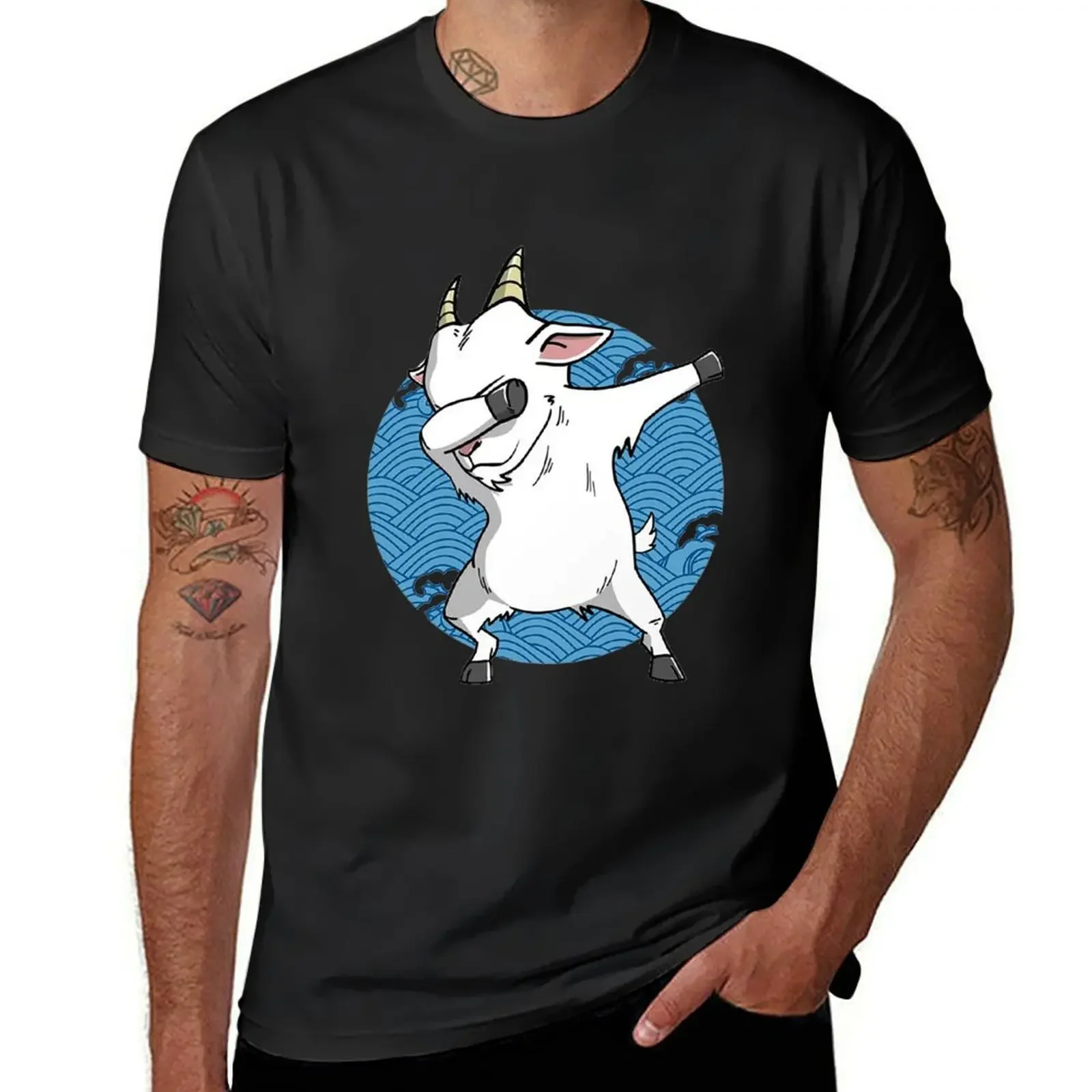 AquaGoat Cryptocurrency Classic For Men And Women T-Shirt graphic tee shirt baggy shirts street wear Men's t-shirt