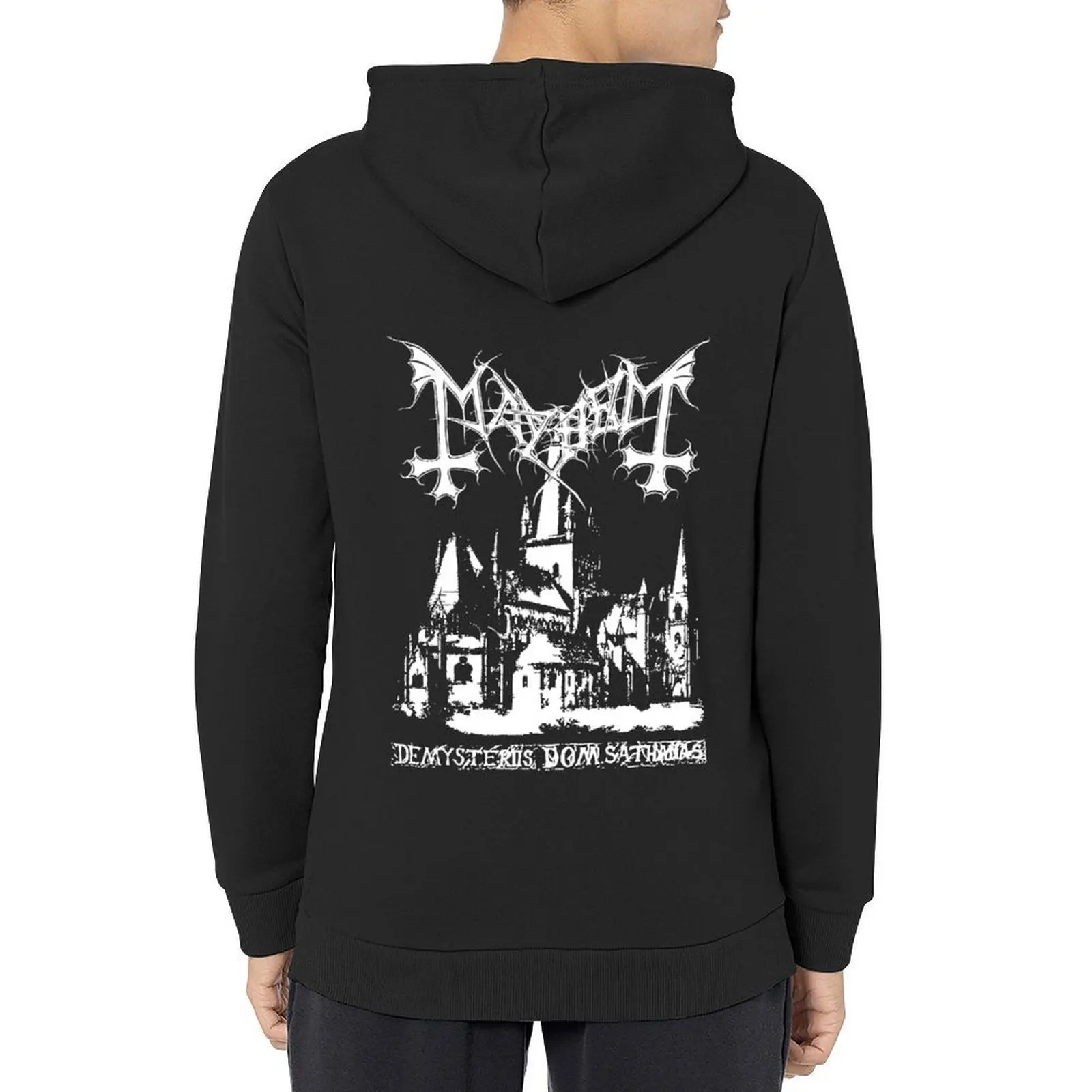 

Mayhem - Norway Band - Original Logo - Fanart De Mysteriis Dom Sathanas Hoodie blouse autumn new products new in hoodies