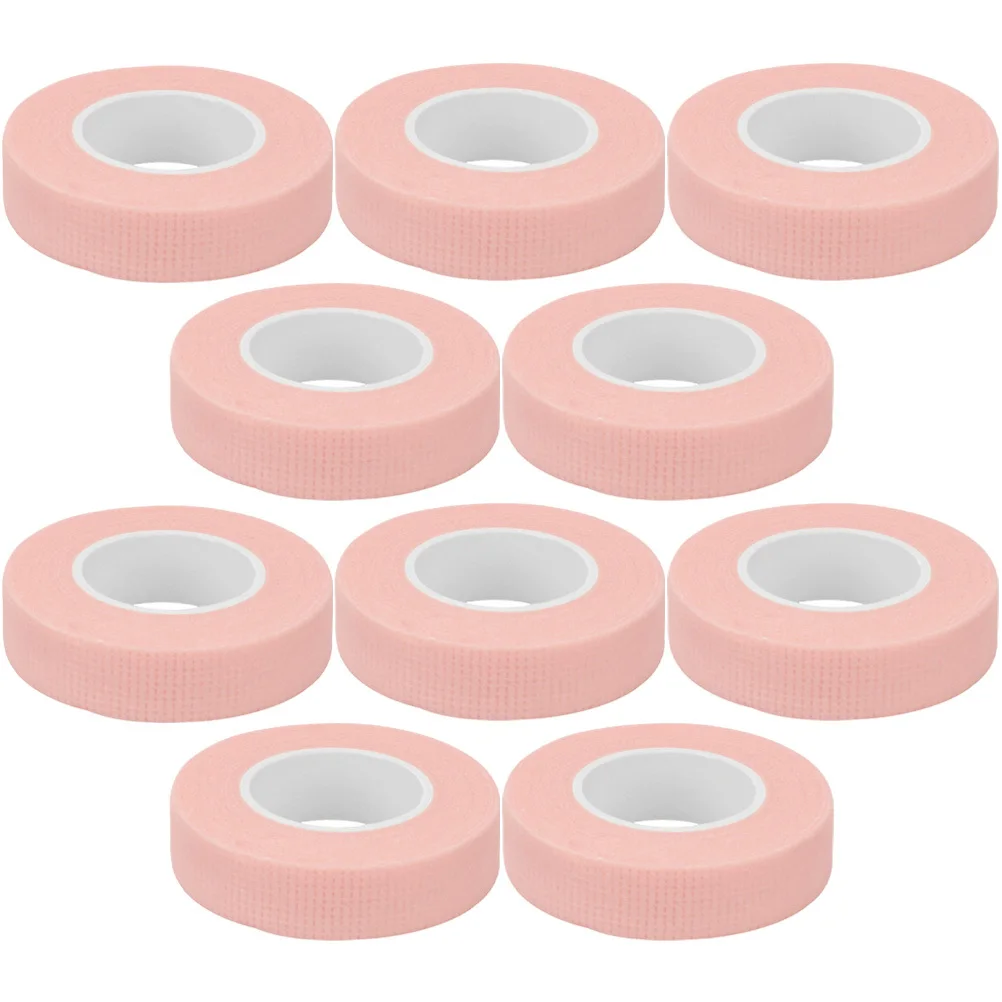 

10Pcs Eyelash Tape Professional Breathable Lash Extension Tapes for Eyelash Planting Beauty Salon Use Skin-Friendly Non-Woven