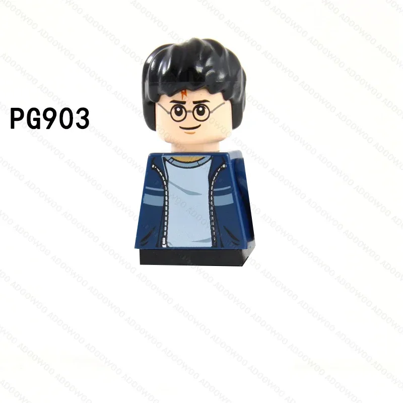 Hot 49 Style PG901 PG1286 Potters Anime Movie Series Hagrid Block Doll Figure Mini Action Toy Doll Block Christmas Gift Toy view 4
