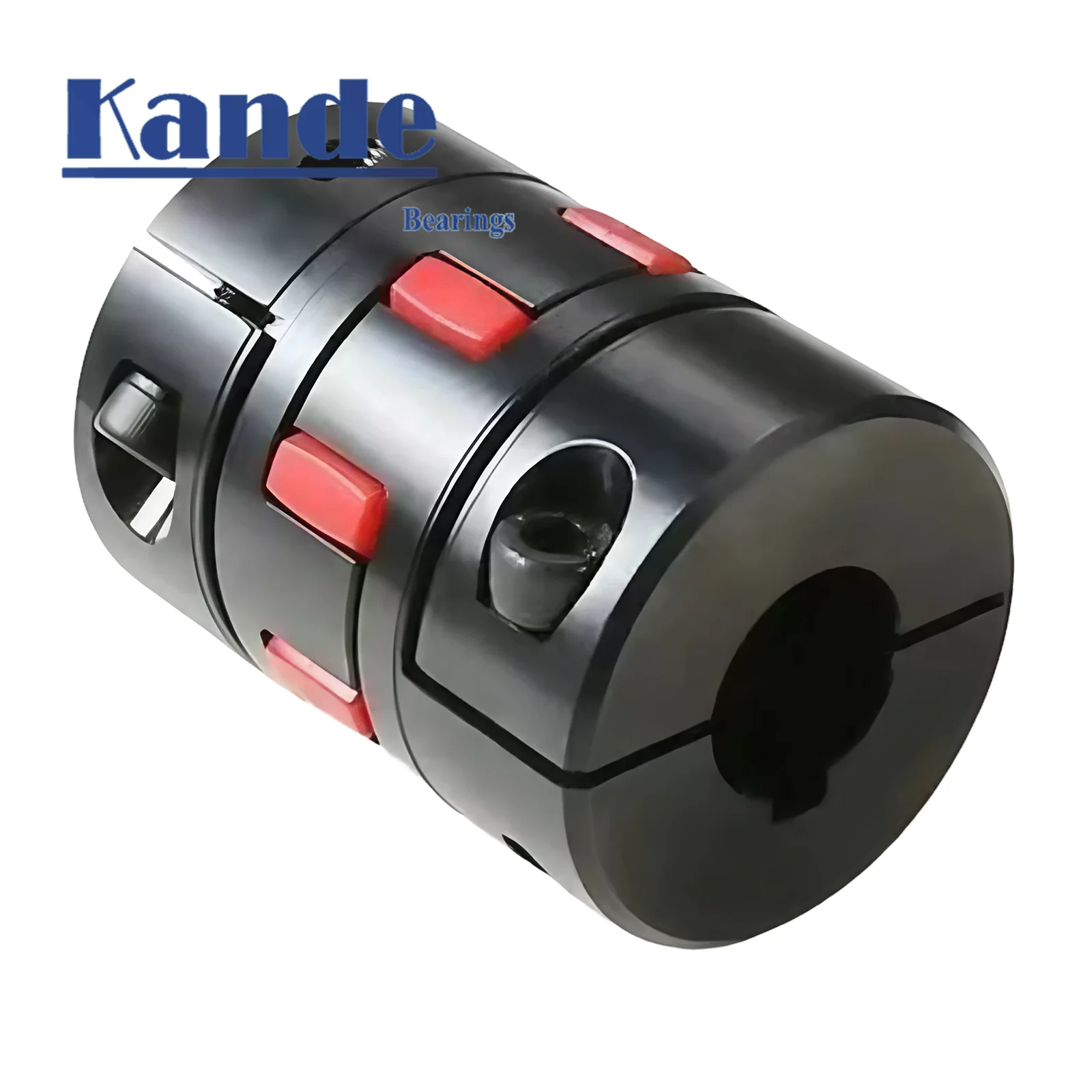 Imagem -04 - Kande-cnc Motor Ballsscrew Mandíbula Aranha Ameixa Aço Eixo Acoplador Acoplamento Flexível Xl3 D64l90 Clamp tipo 12 mm 14 mm 20 mm 24 mm 26 mm 28 Milímetros 30 Milímetros 38 Milímetros