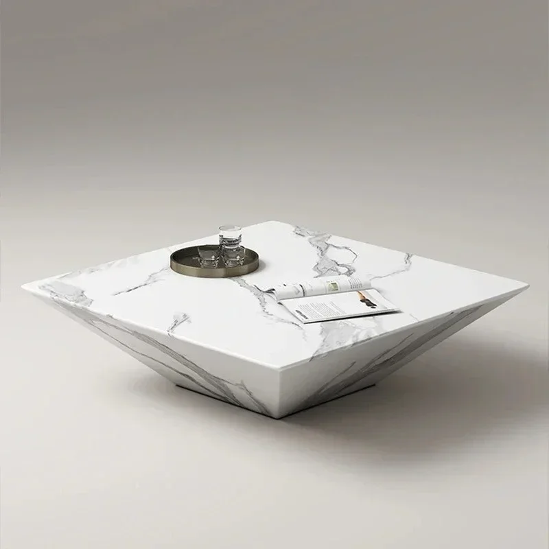 JJMarble Coffee Table New Italian Minimalist Creative Simple Size Apartment Living Room Square