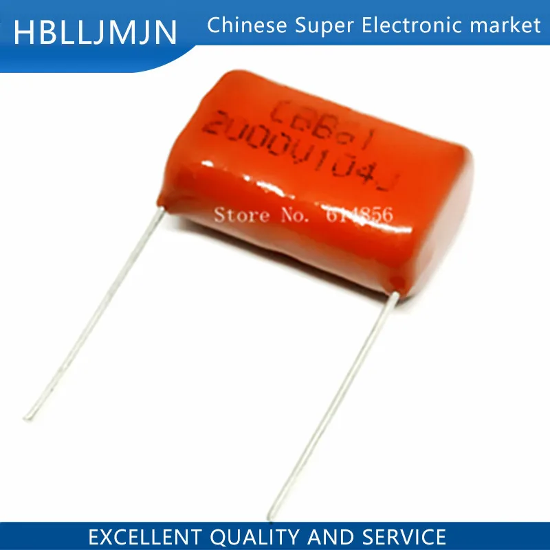 Capaciteur à film polypropylène métallisé 2000 V 104J 100NF Évaluation technique et usage pratique pour applications haute tension