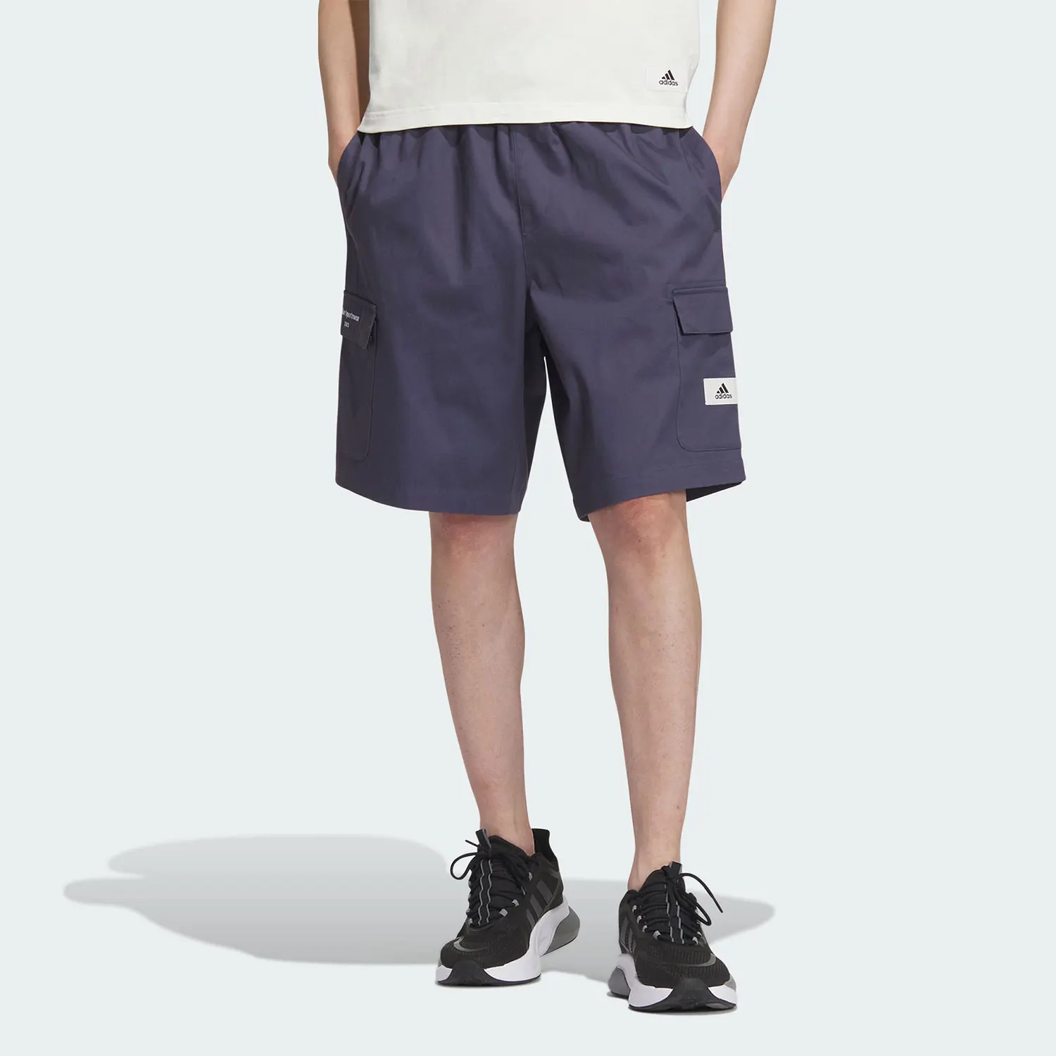 

Adidas Official Genuine 2023 New Men's College Style Cargo Sport Shorts IS4939