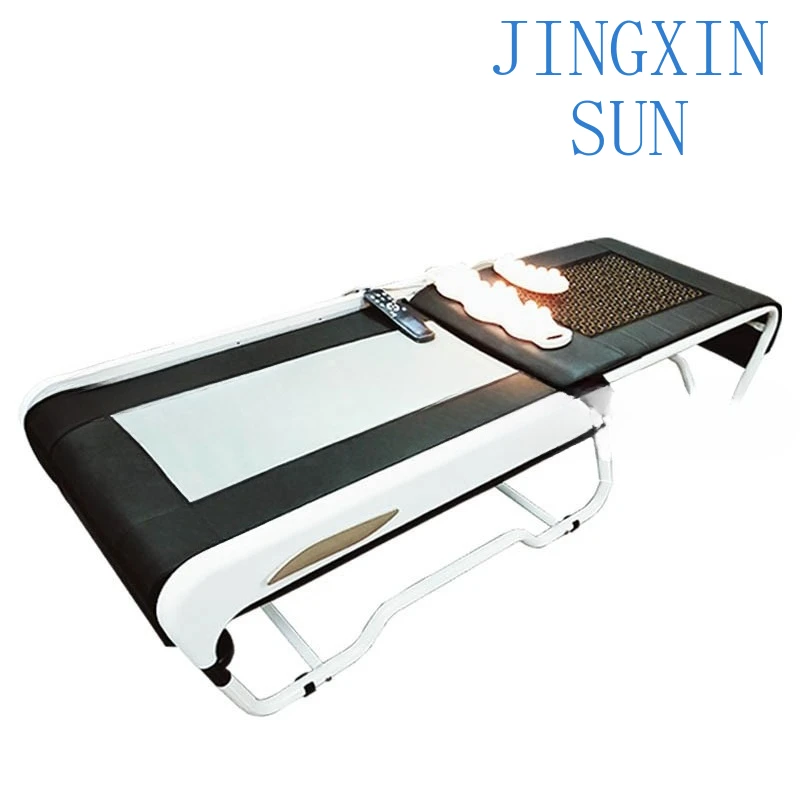 Household multifunctional warm physiotherapy bed Spine scanning whole body electric heating massage automatic massage bed