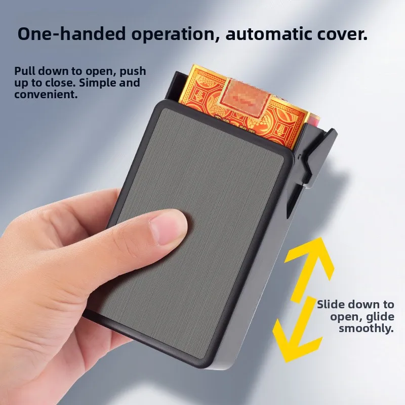 20-Stick Assorted Cigarette Box Soft Box Hard Box Anti-Pressure Automatic Pop-Up Lid Metal Portable Cross-Border