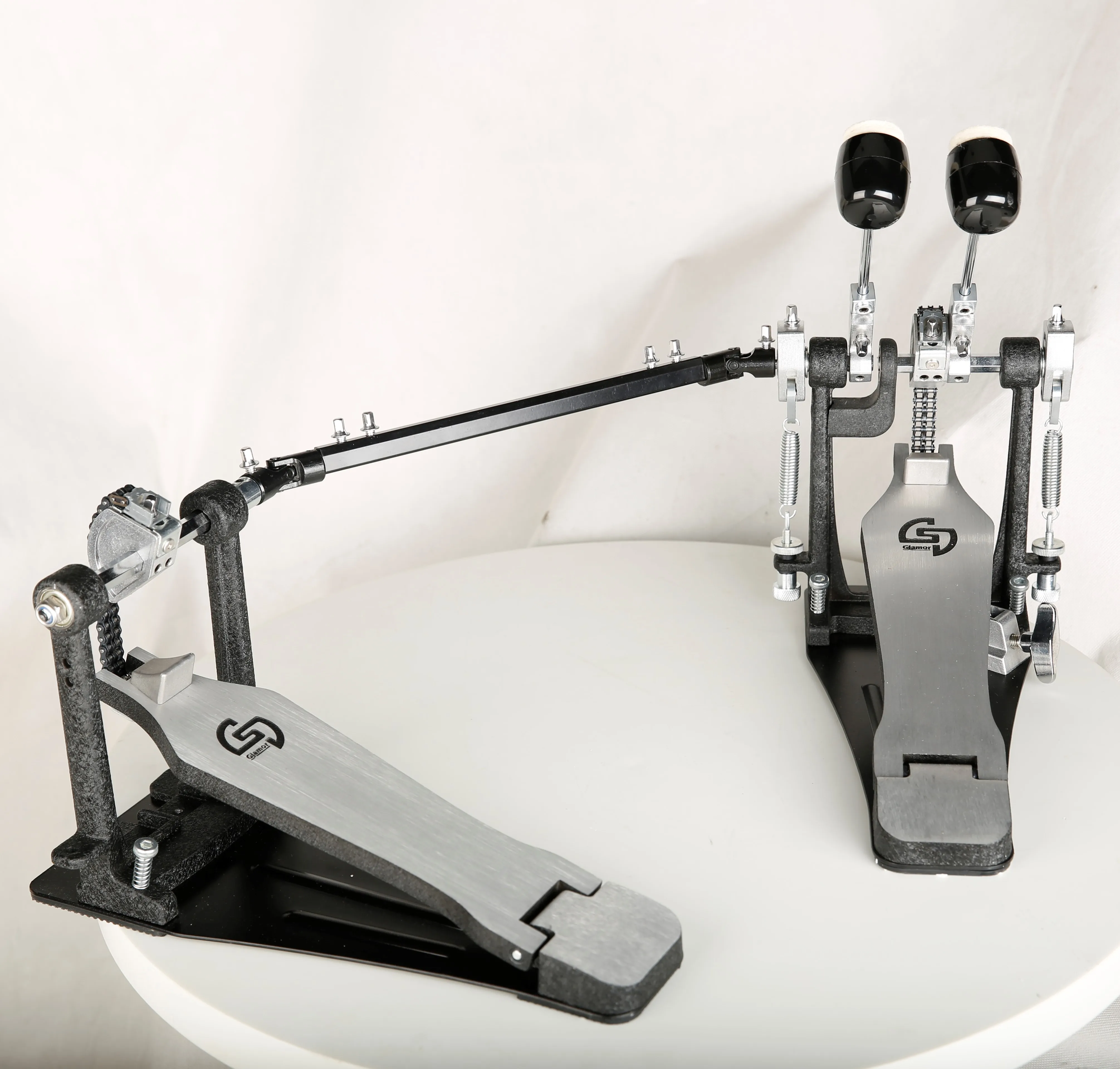 High-Grade Double Drum Pedal for Bass Drum Essential Percussion Instrument Accessory for Musicians