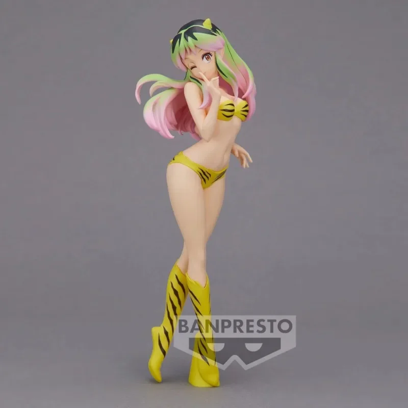 IN Stock Original Bandai Glitter & Glamours Urusei Yatsura Lum Anime Action Collection Ornaments Figure Toys Birthday Gift 22cm