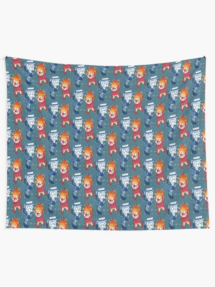 christmas heat snow miser Tapestry Home Decor Accessories Home Decorating Aesthetic Decoration Tapestry