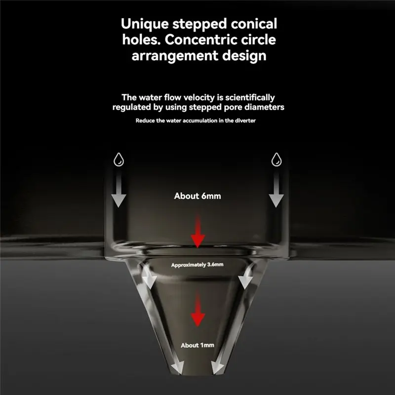 B15C Two Cup Drip Squeezer Rain Pour-Over Splitter Hand-Poured Coffee Separator Direct Pour 31 Holes Precise