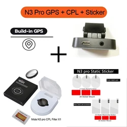 for DDPAl Dash Cam N3 Pro GPS stent for DDPAI Dash Cam Mola N3 Pro HD Lens Dust Protection Anti Glare CPL Filter