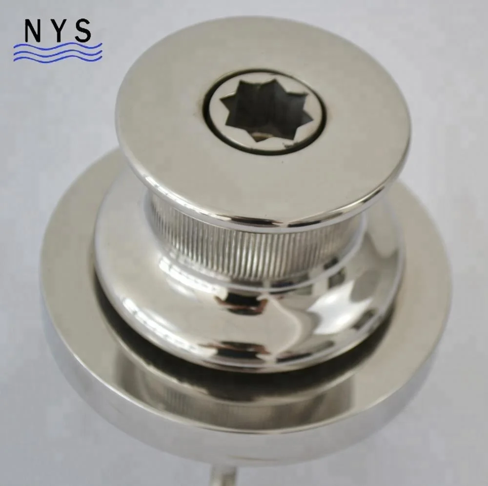 Electric DC Vertical Windlass Boat Anchor Windlass Capstan Winch 12v/24v Motor 1000W Max. Load 350kg Rope Size 14-16mm