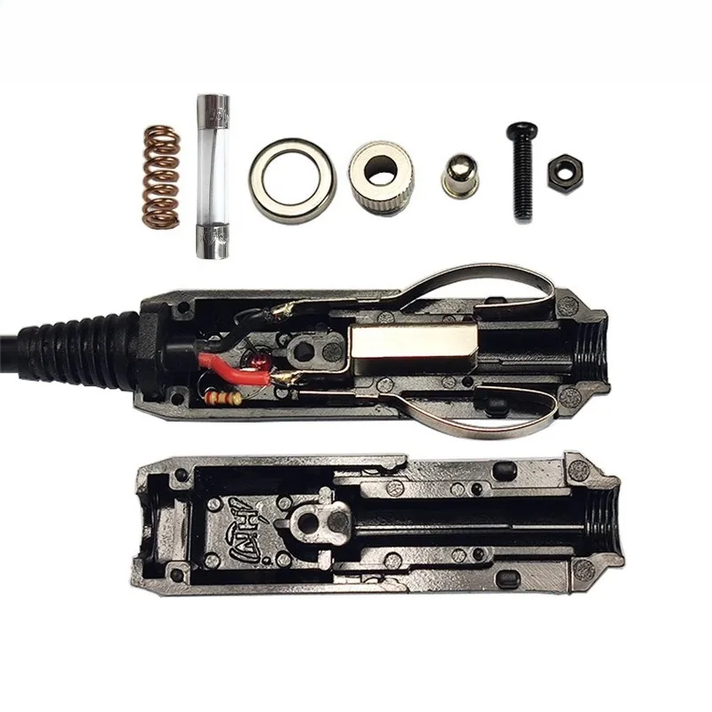 Popu 5pcs With LED Indicator Plug Power Charger Adapter Connector Fuse Converter Plug 12V To 24V Car Cigarette Lighter Plug Fuse