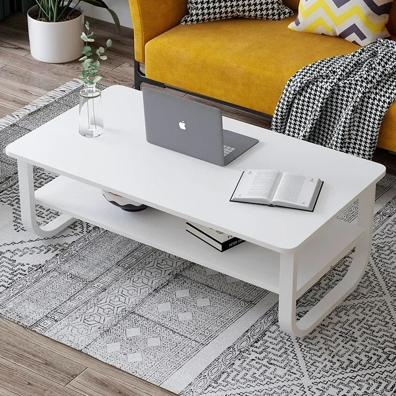

European Coffee Table Light Luxury Modern Simple Frame Legs Tea Table Balcony Replica Small Mimalist Couchtisch Room Furniture