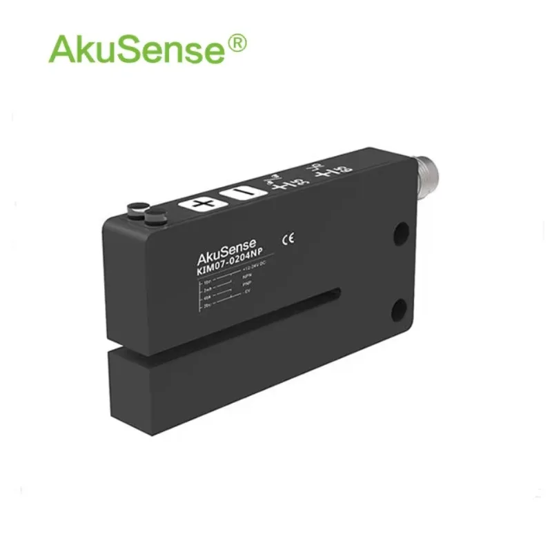 AkuSense Packing Printing Industrial Transparent Label Detection Photoelectric Sensor IP65 Optical Sensor
