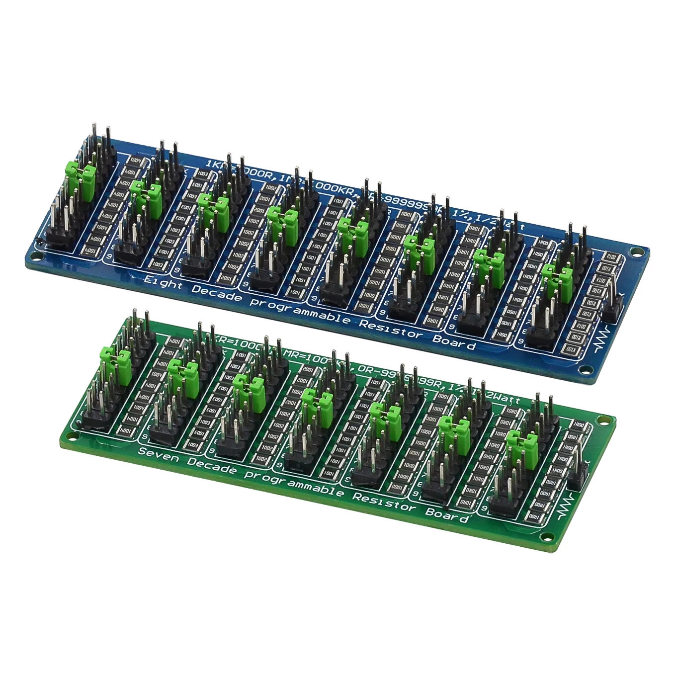 Programmable Eight Decade Resistor Board 0.1R-9999999.9R 0.1-9.9999999MR (0-10MS) Step Accuracy 0.1R 1/2 W SMD Resistance Module