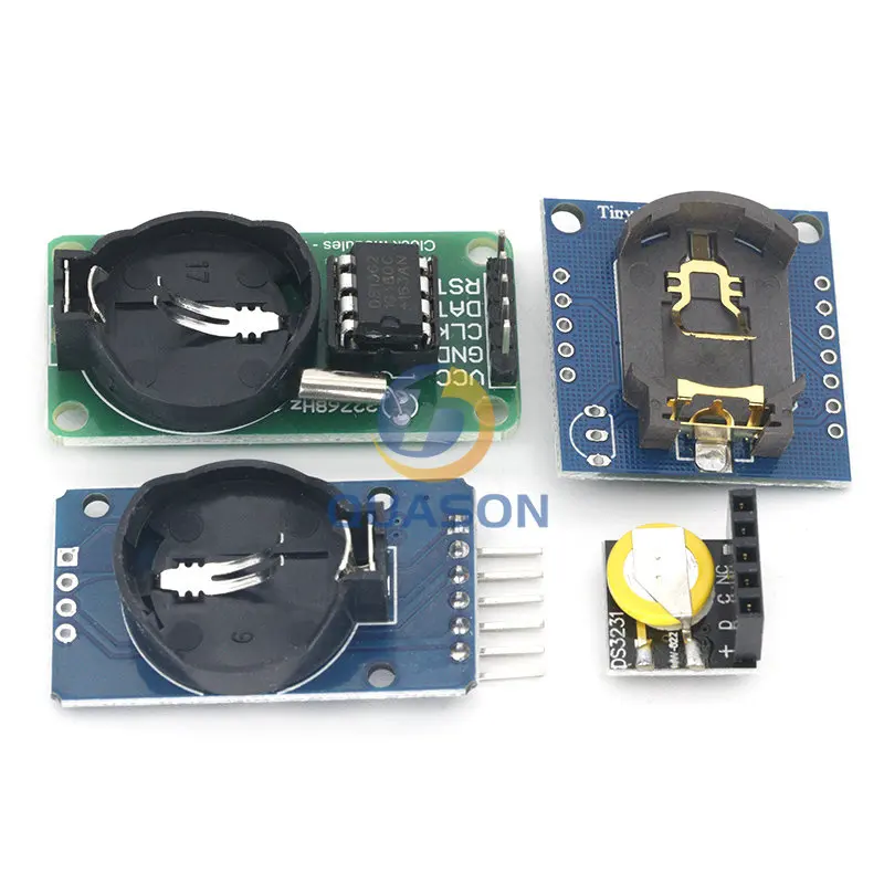 DS3231 AT24C32 IIC Module Precision Clock Module DS3231SN Memory module DS3231 mini module Real Time 3.3V/5V For  Pi