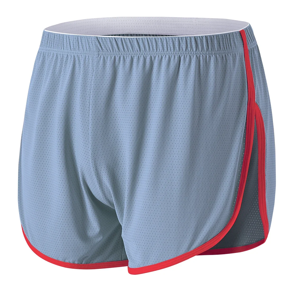 Jinshi Mens Boxer Briefs Shorts Side Split Loose Underwear SleepWear Comfort Breathable Boxers Briefs