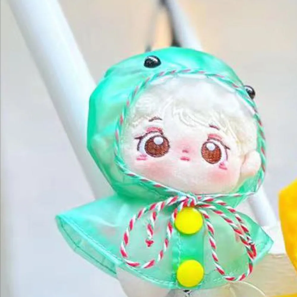 

Outdoor Raincoat Doll Clothes Replacement Outfit Changing Dressing Game Dolls Clothing Raincoat Plush Dolls Clothes For Cosplay