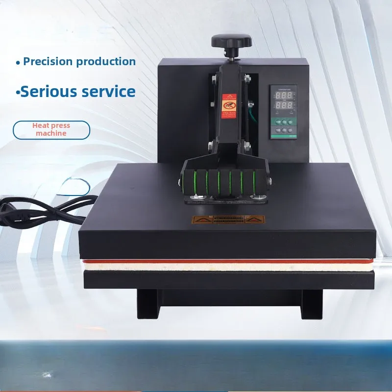 Shirt flat plate hot stamping machine 60x40 high pressure hot stamping machine hot drilling machine